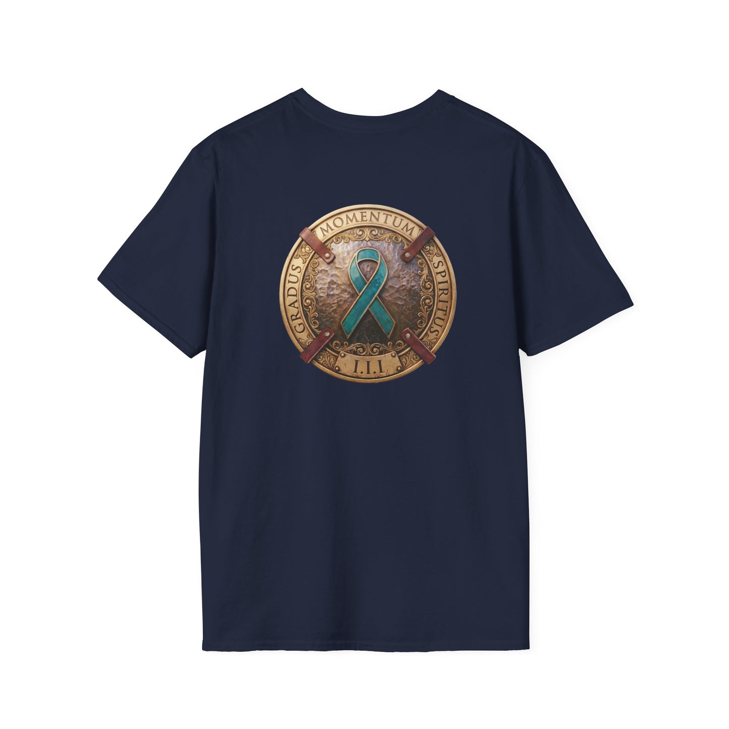 T-Shirt: "PTSD Awareness" Teal Ribbon Support