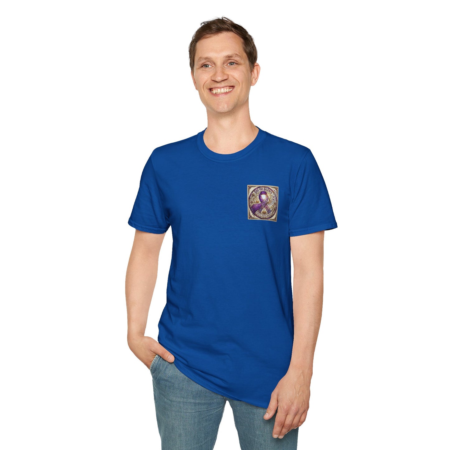 T-Shirt: "End the Silence" Domestic Violence Awareness Support