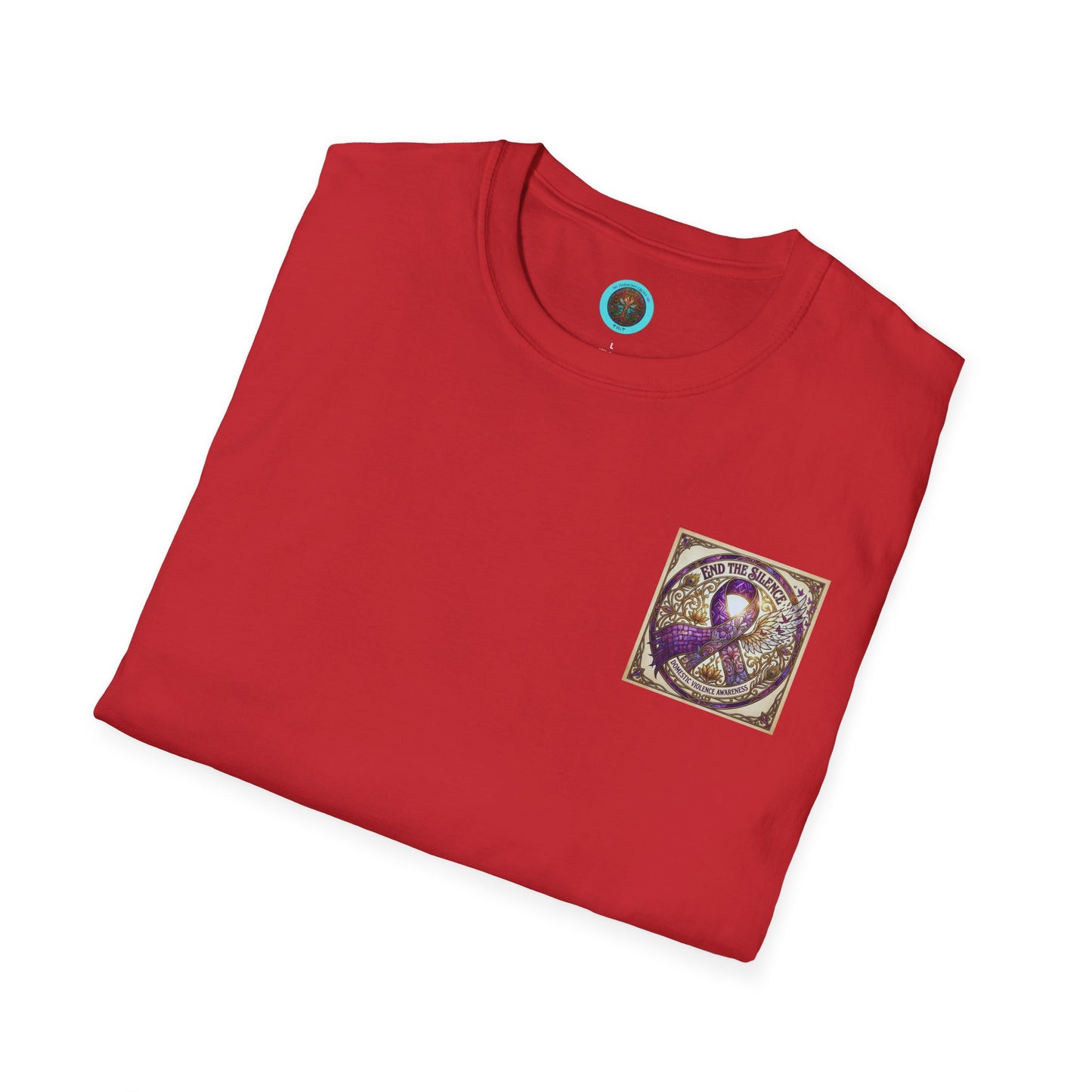 T-Shirt: "End the Silence" Domestic Violence Awareness Support
