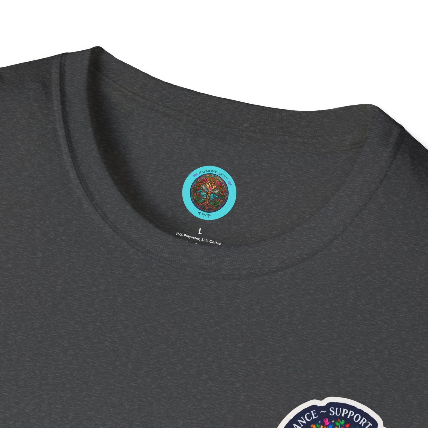 T-Shirt: "Autism Awareness" Rainbow Tree