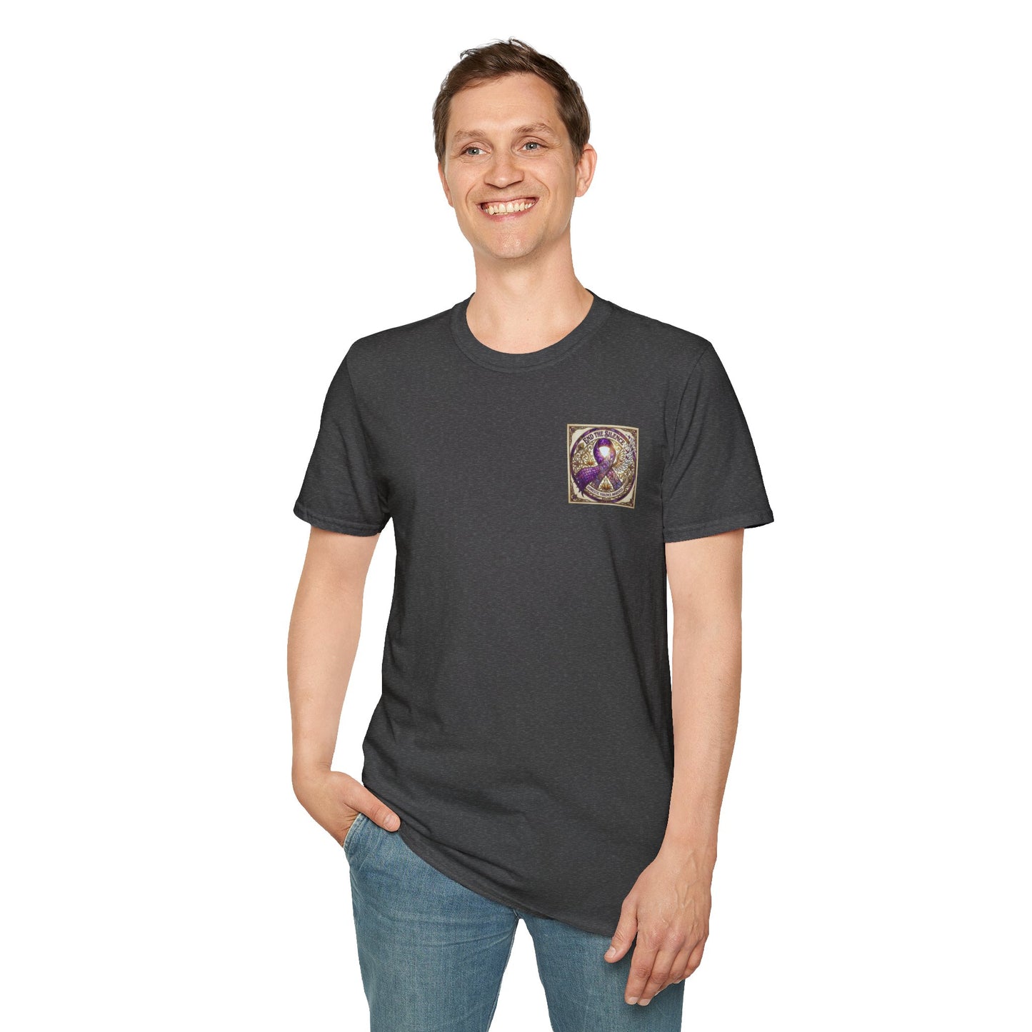T-Shirt: "End the Silence" Domestic Violence Awareness Support