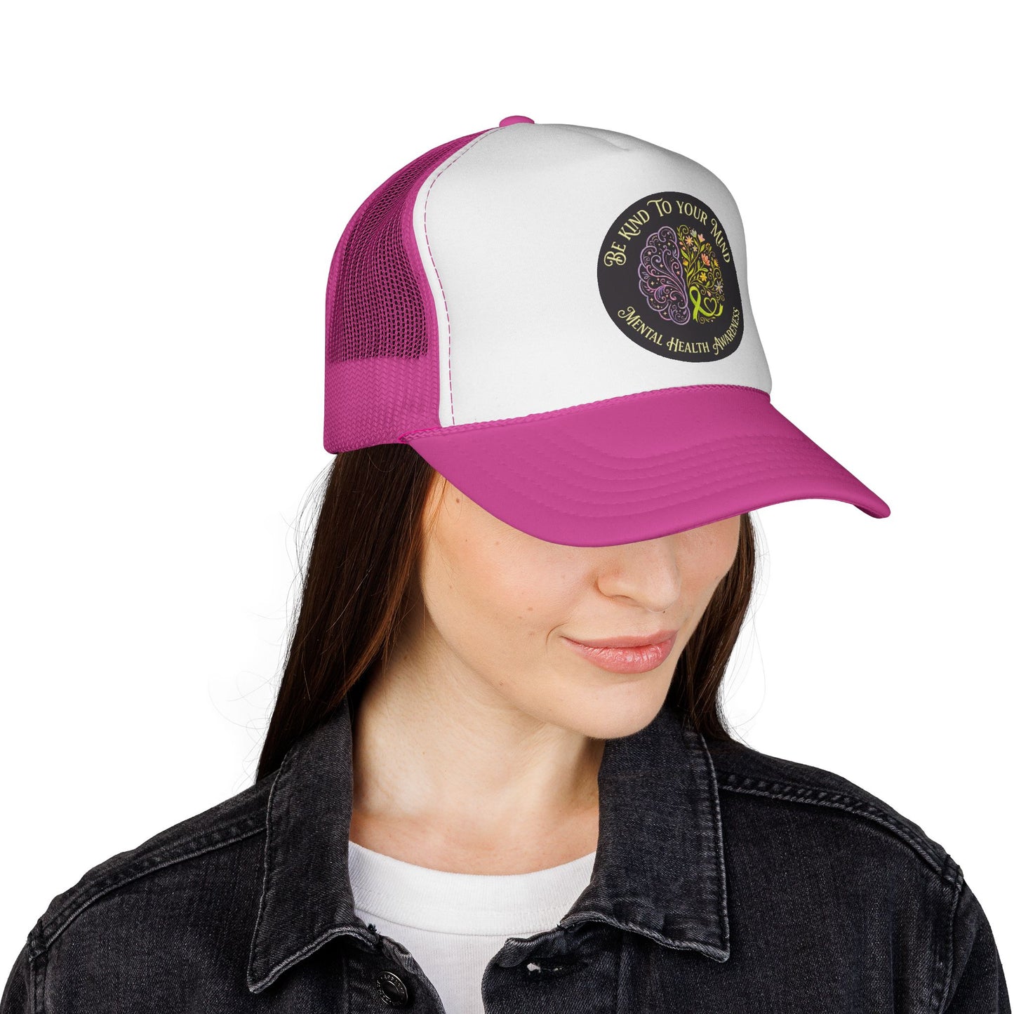 Trucker Hat: "Be Kind to Your Mind" Mental Health Awareness