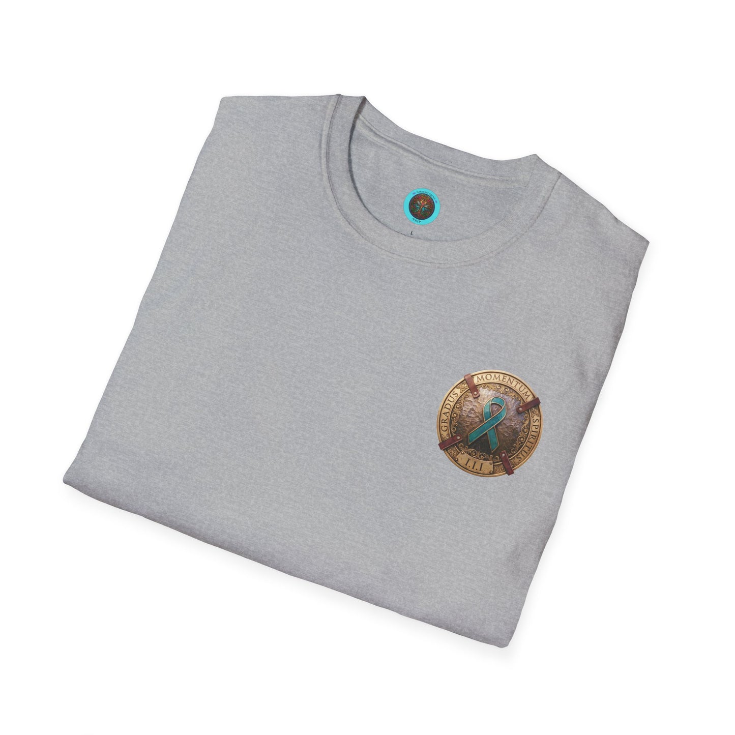 T-Shirt: "PTSD Awareness" Teal Ribbon Support