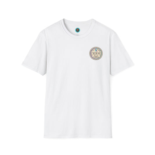 T-shirt: Suicide Awareness Warrior Teal and Purple Support Ribbon