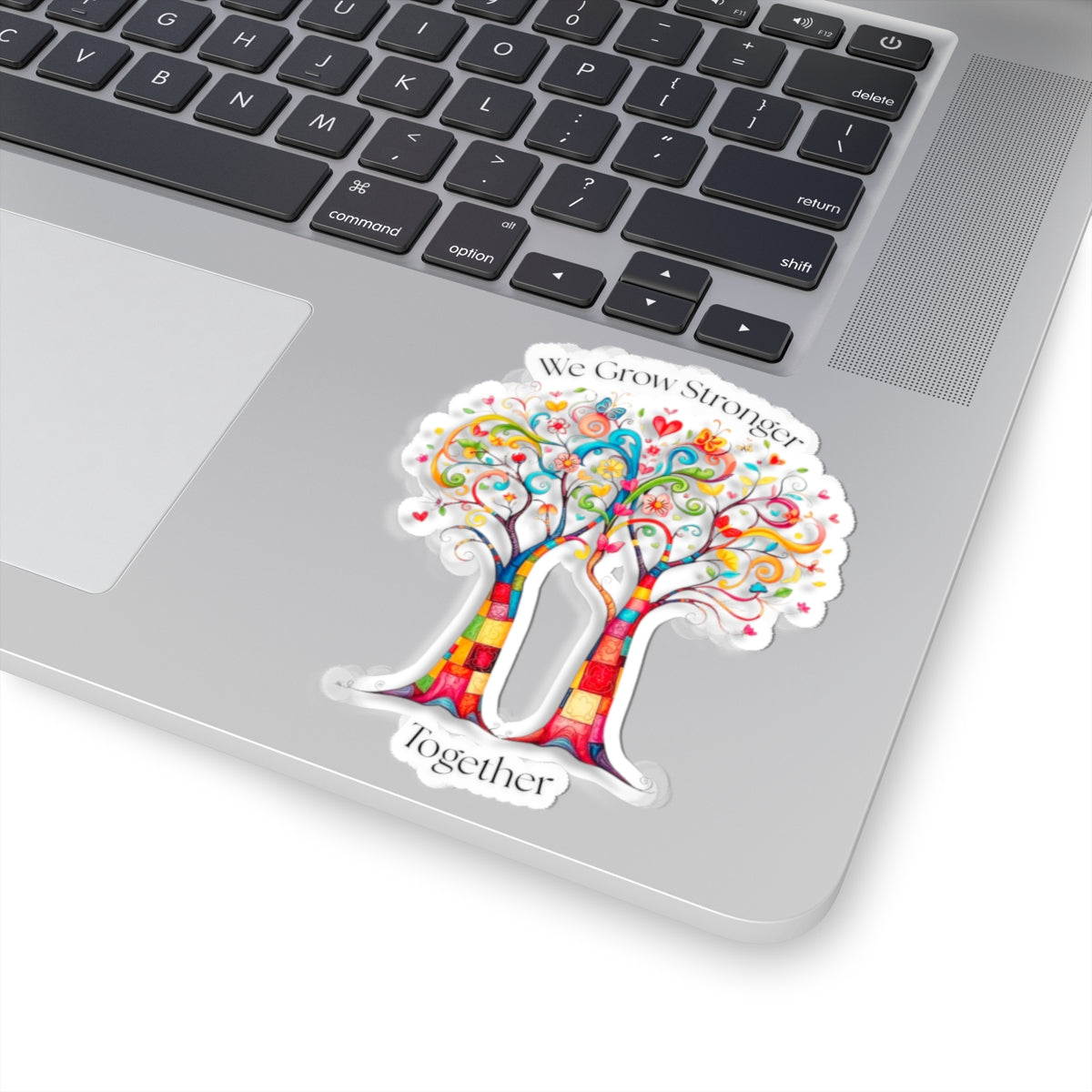 Kiss-Cut Sticker: Stronger Together Trees