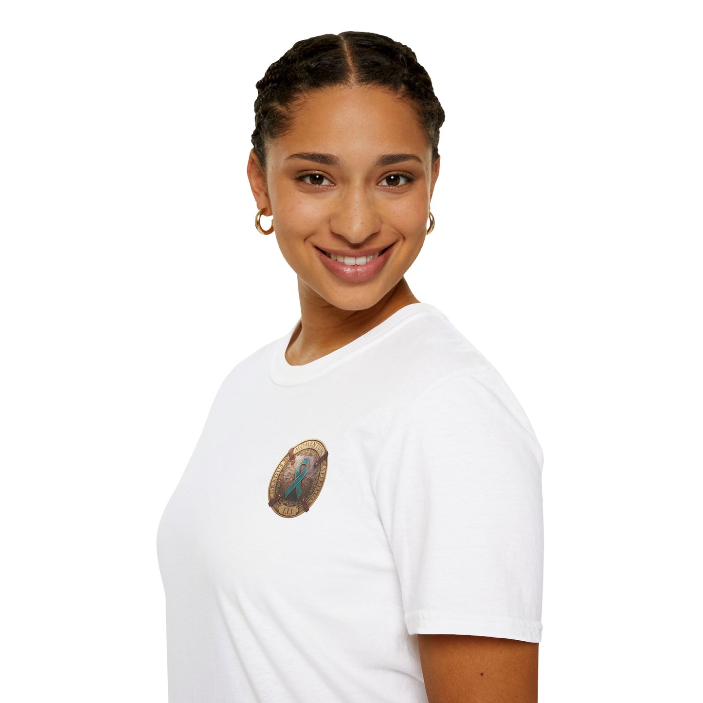T-Shirt: "PTSD Awareness" Teal Ribbon Support