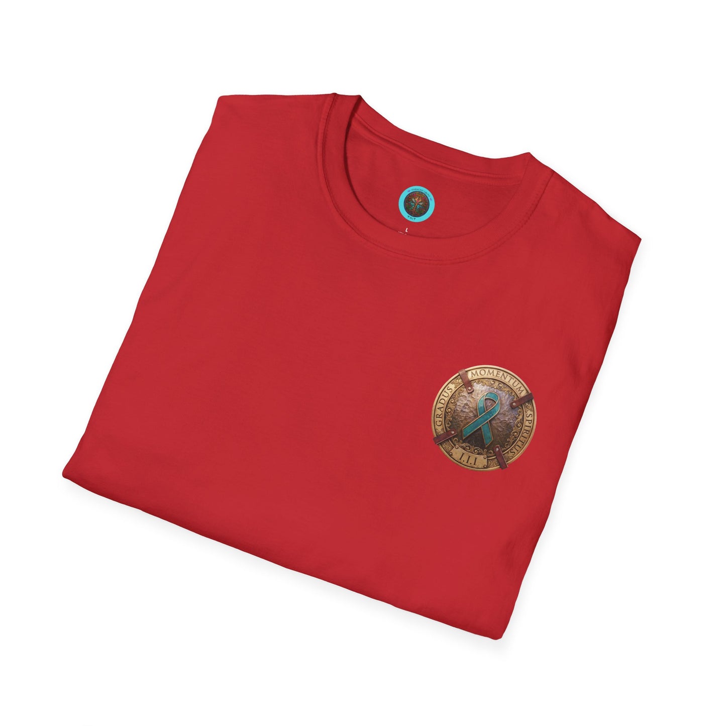 T-Shirt: "PTSD Awareness" Teal Ribbon Support