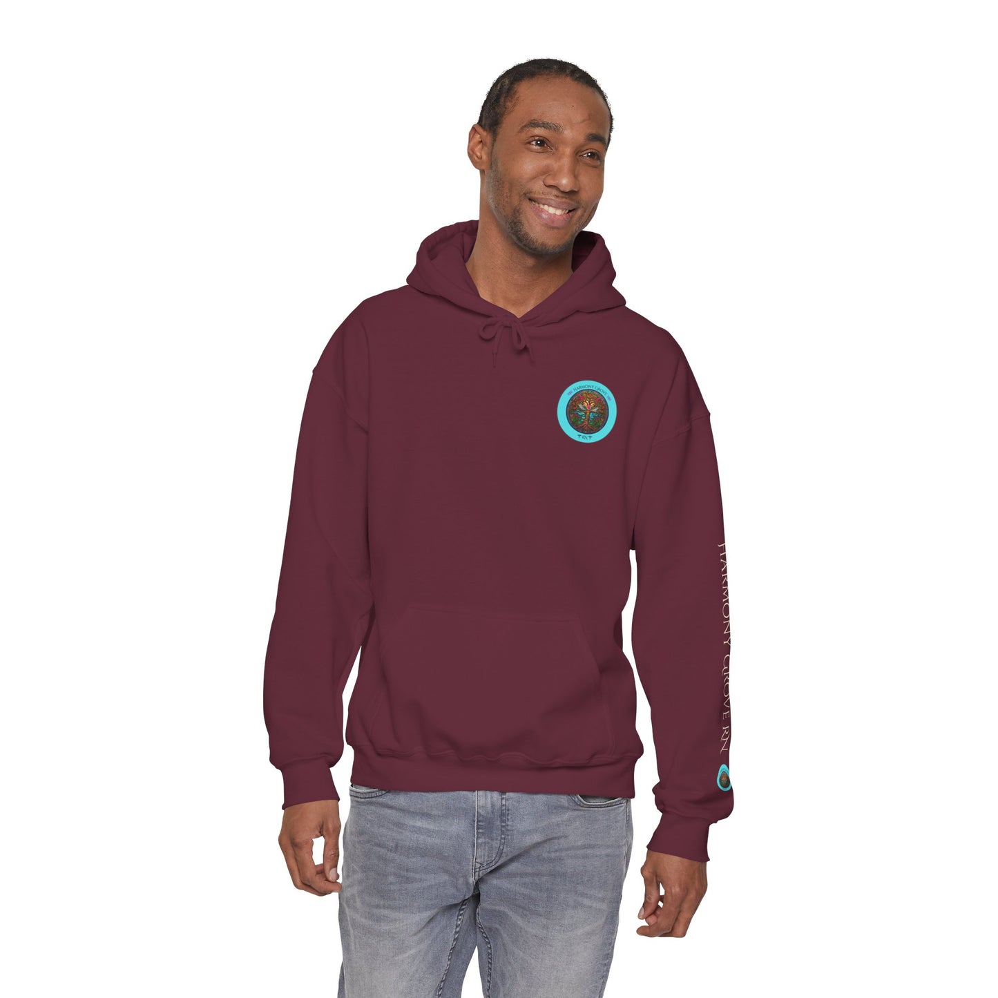 Pullover Hoodie: Harmony Grove RN