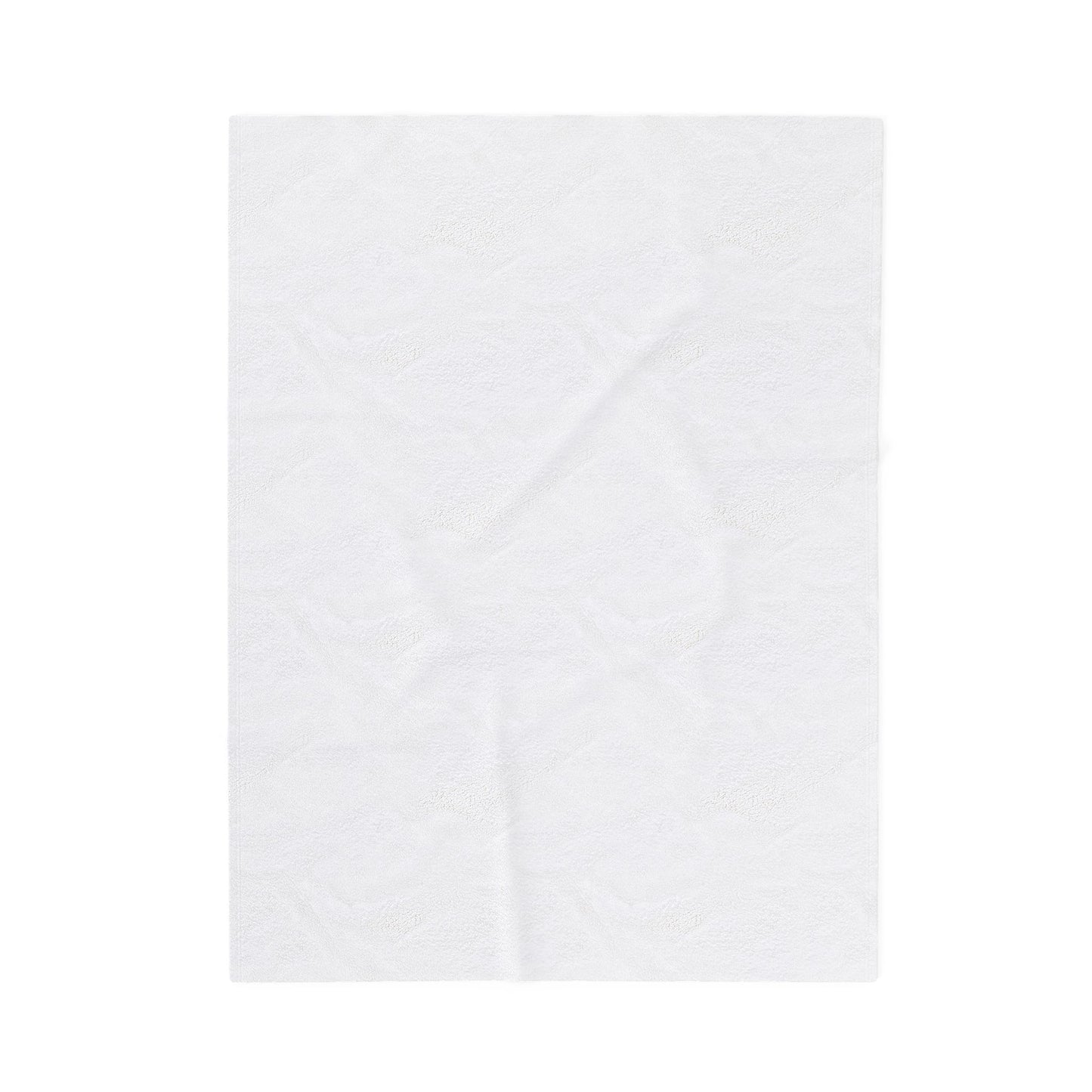 Velveteen Plush Blanket: Serene Suicide Awareness Warrior (XIX;I) Teal & Purple Support Ribbon
