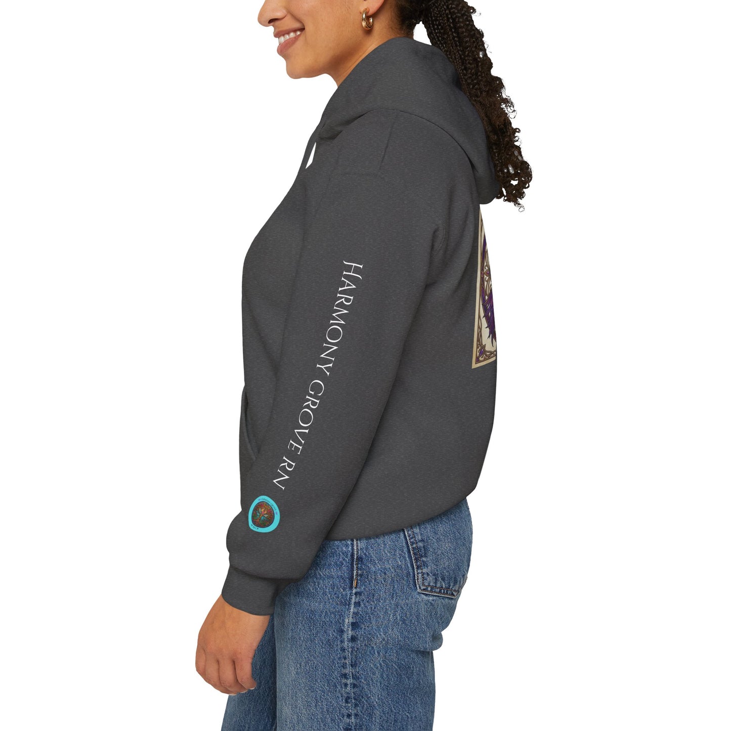 Pullover Hoodie: "End The Silence" Domestic Violence Awareness