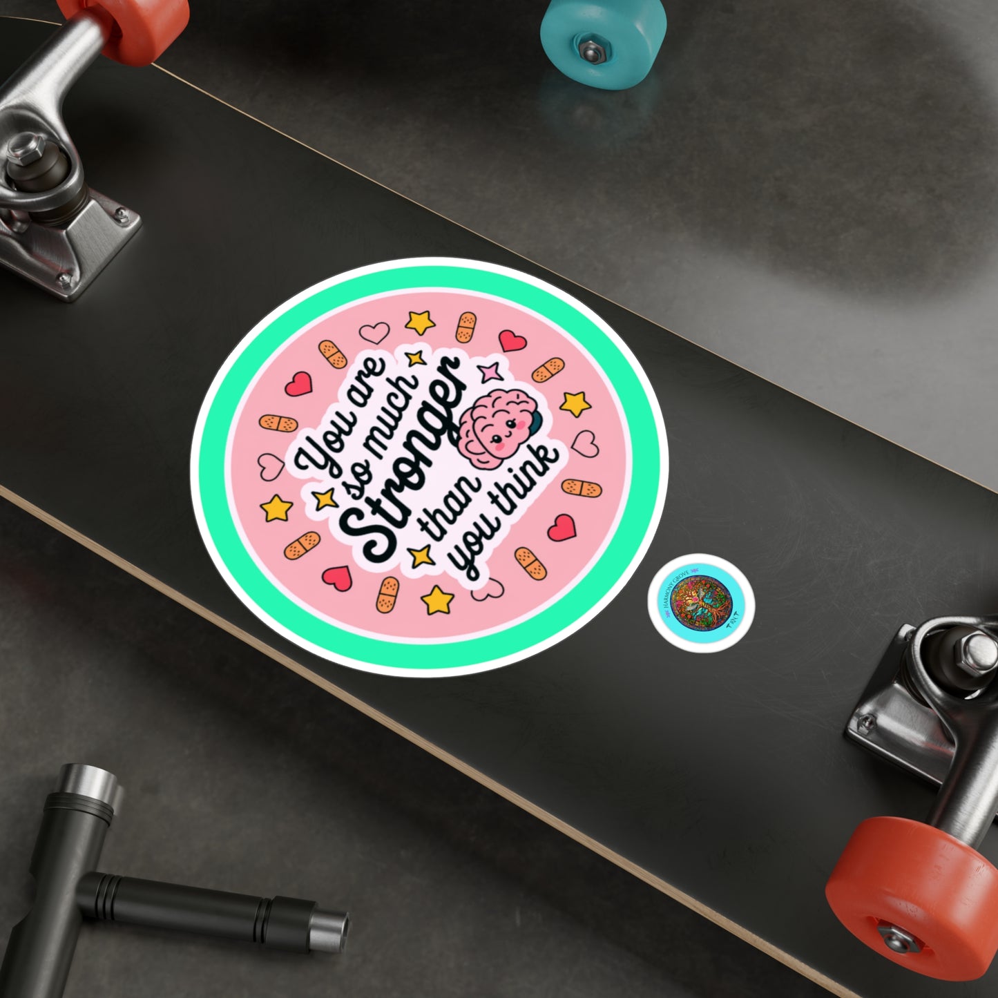 All-Weather Vinyl Decal: "You Are So Much Stronger"