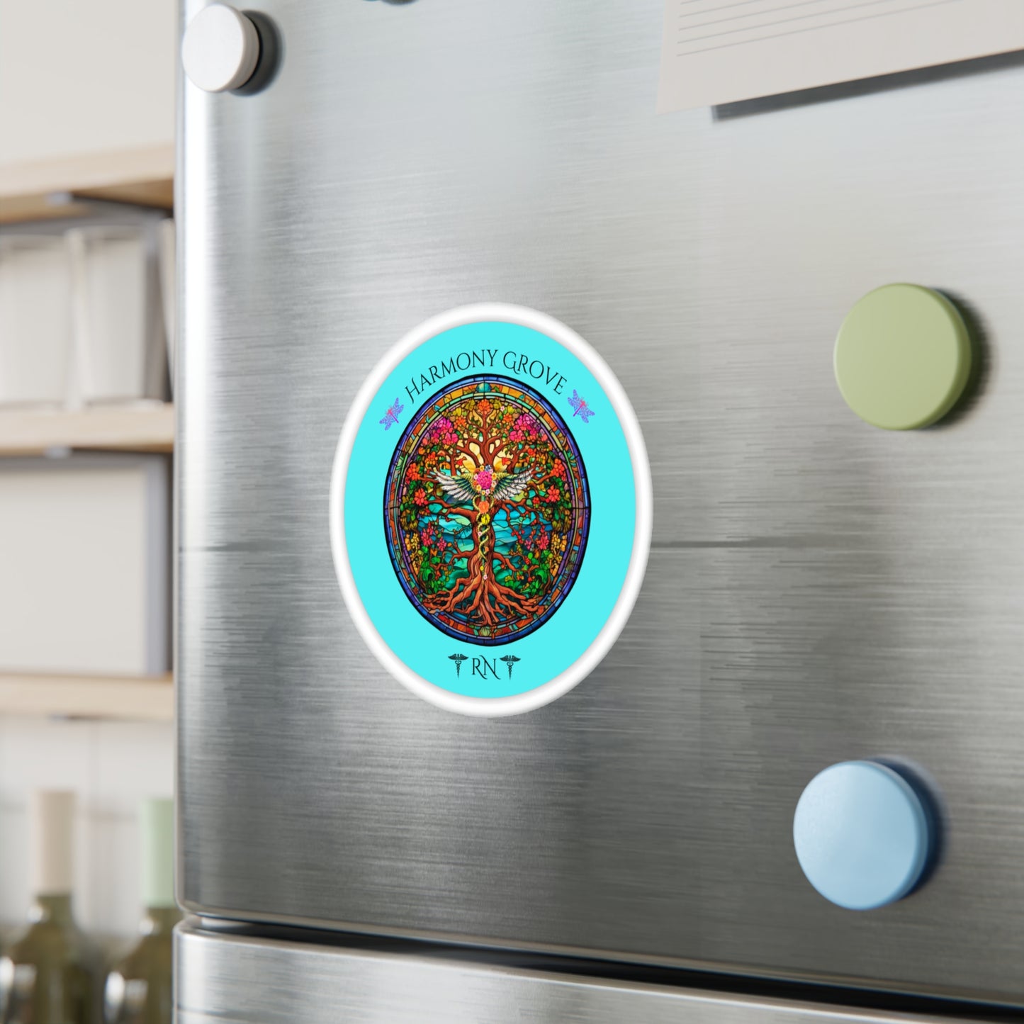 All-Weather Vinyl Decal Harmony Grove Tree of Life
