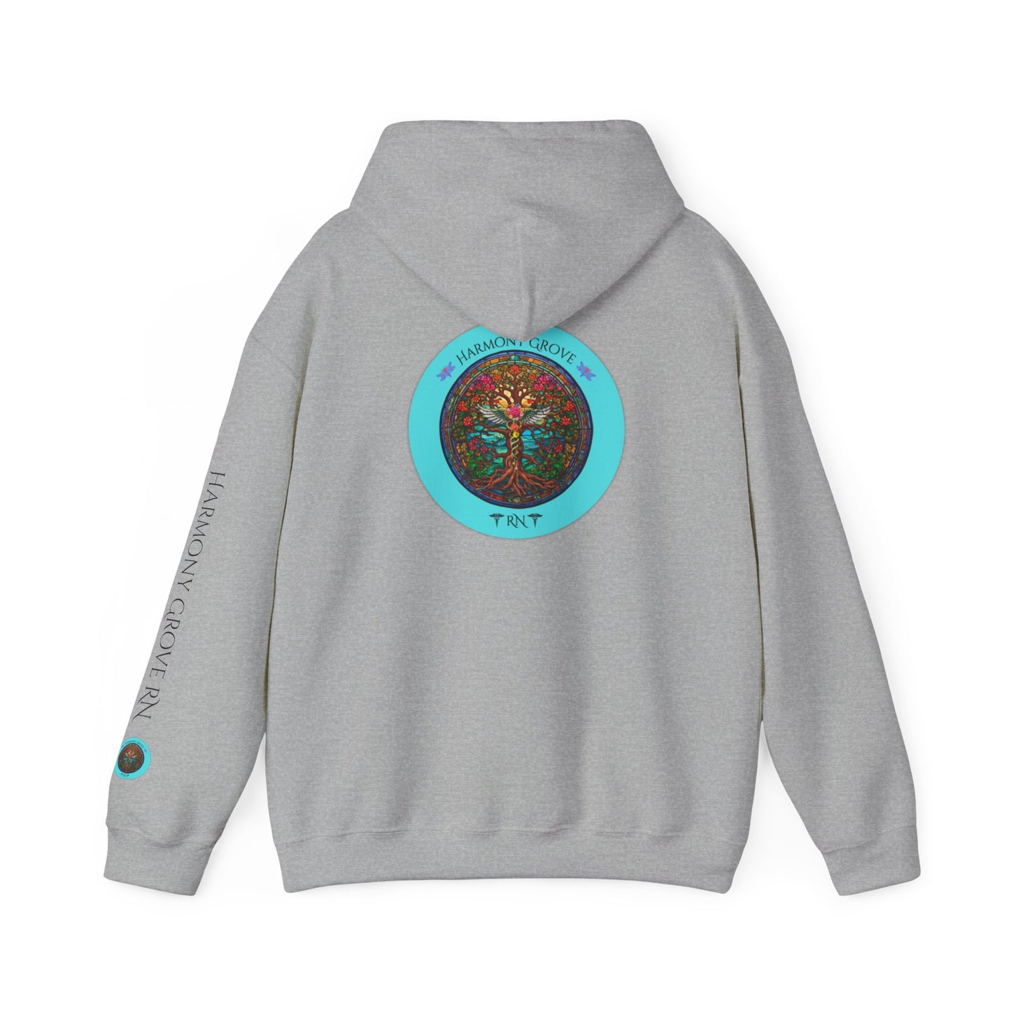 Pullover Hoodie: Harmony Grove RN