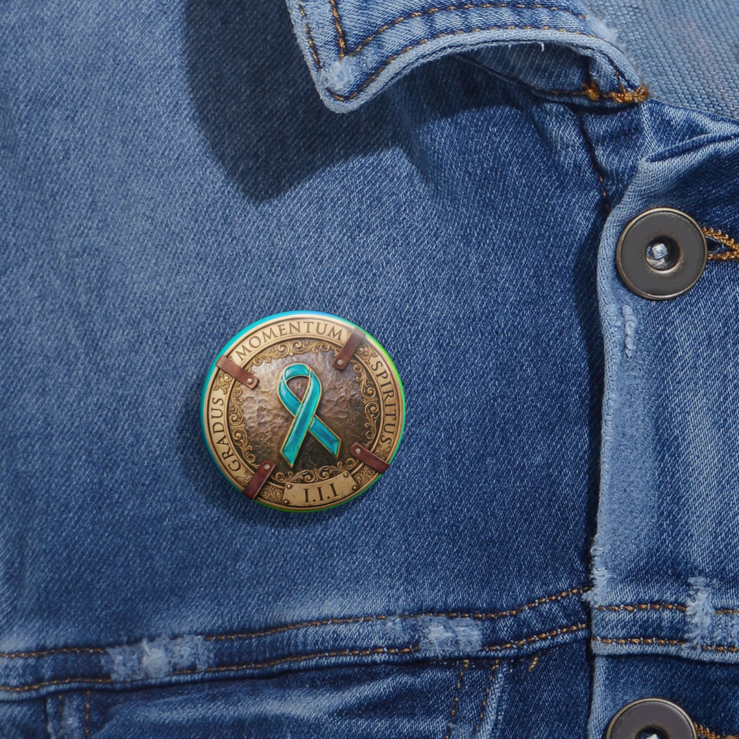 Pin Button: PTSD Awareness Support
