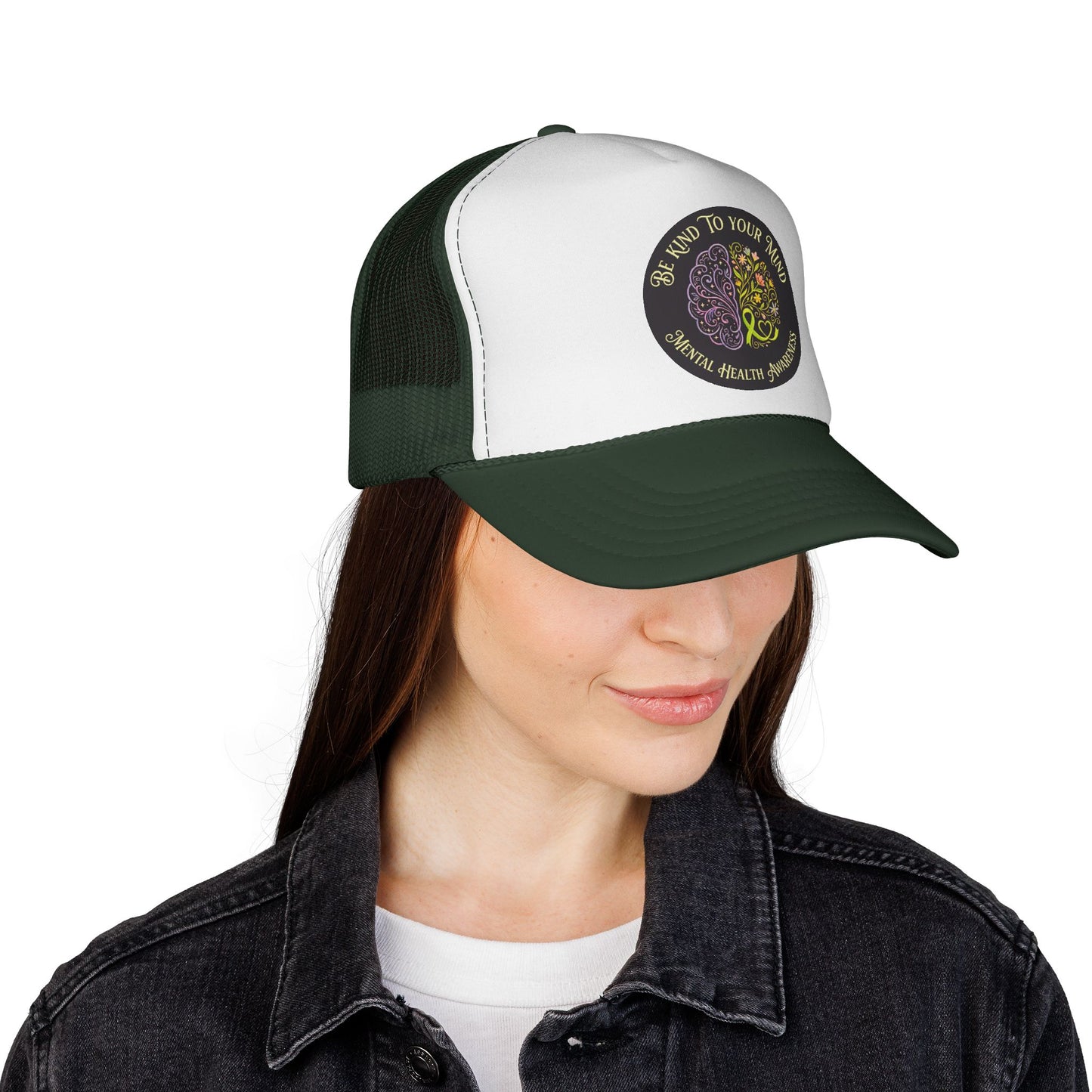 Trucker Hat: "Be Kind to Your Mind" Mental Health Awareness