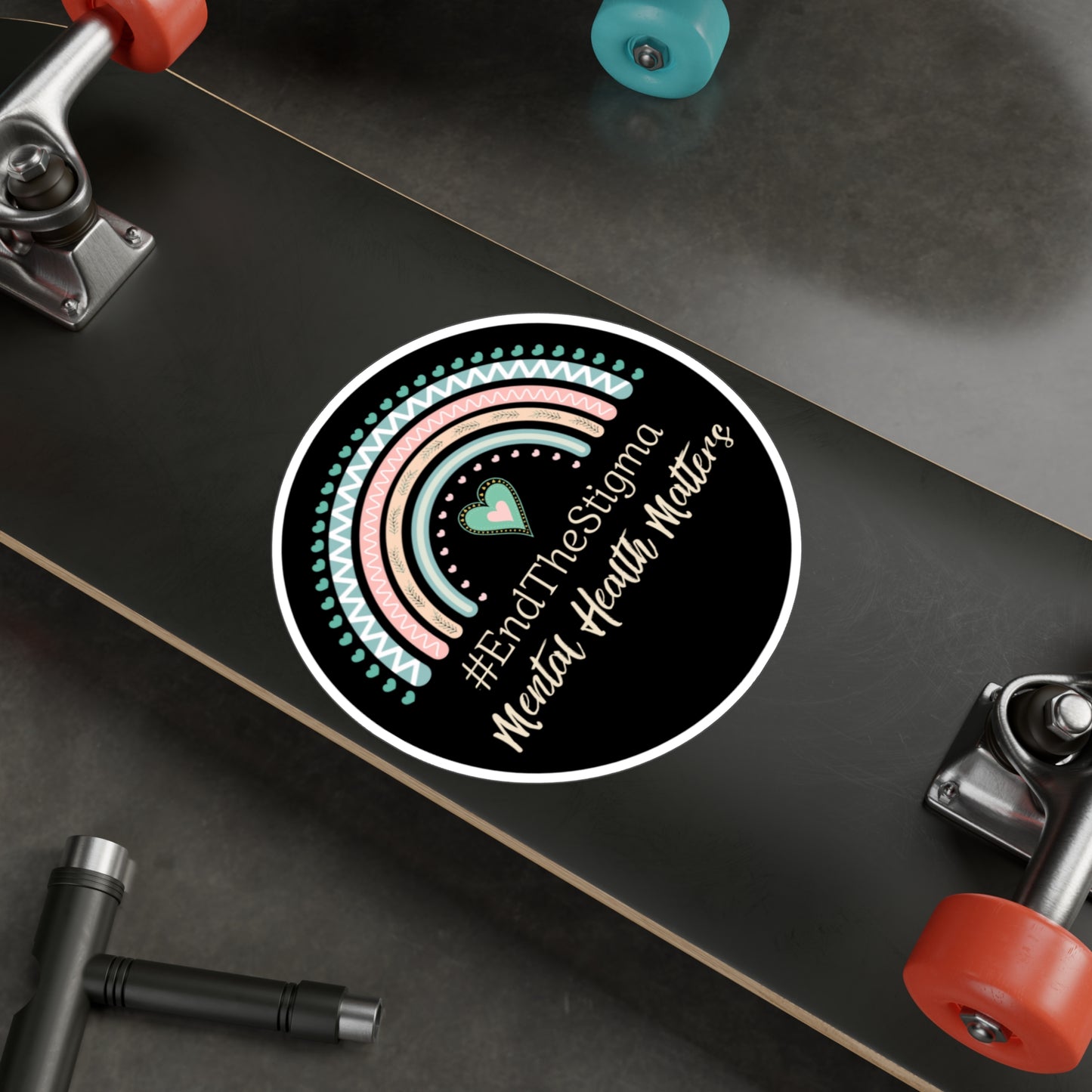 All-Weather Vinyl Decal: #EndTheStigma Onyx