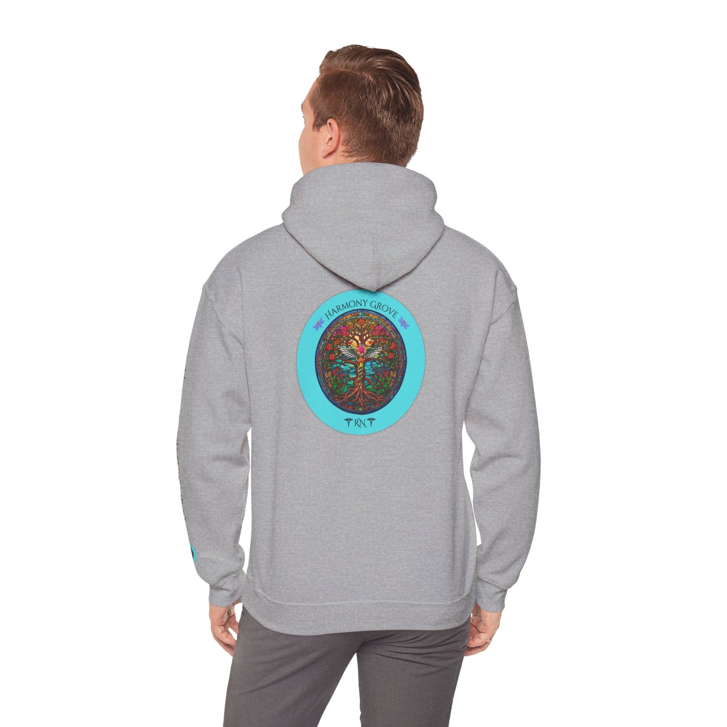 Pullover Hoodie: Harmony Grove RN