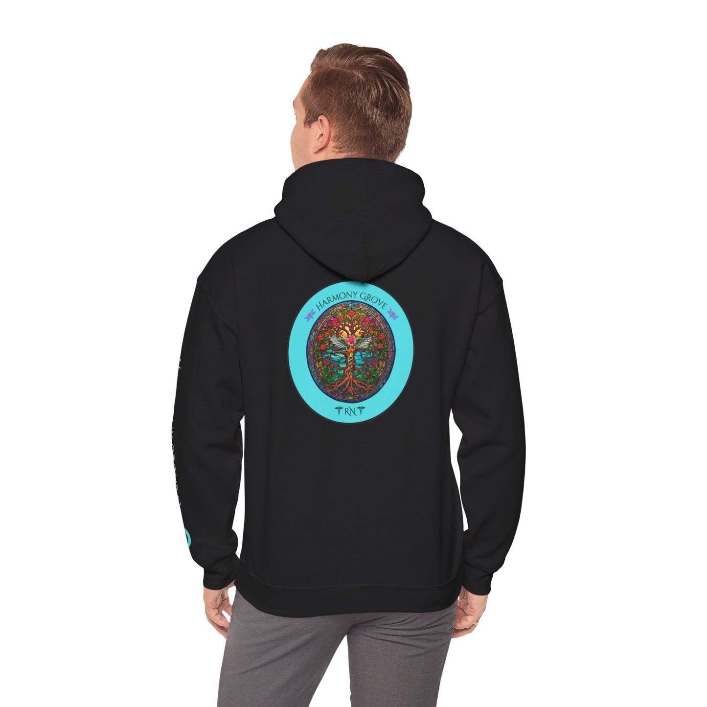 Pullover Hoodie: Harmony Grove RN