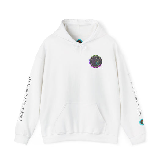 Pullover Hoodie: "Be Kind to Your Mind" Mental Health Awareness