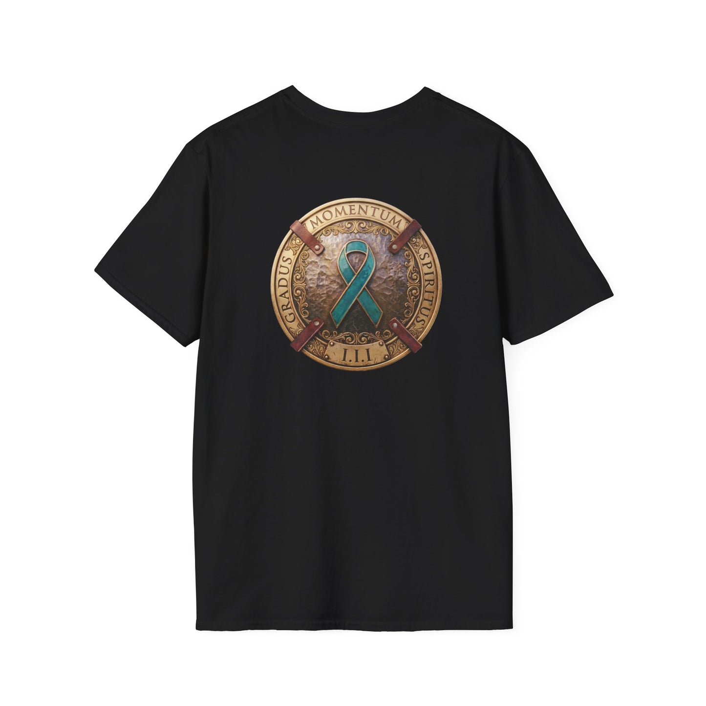 T-Shirt: "PTSD Awareness" Teal Ribbon Support