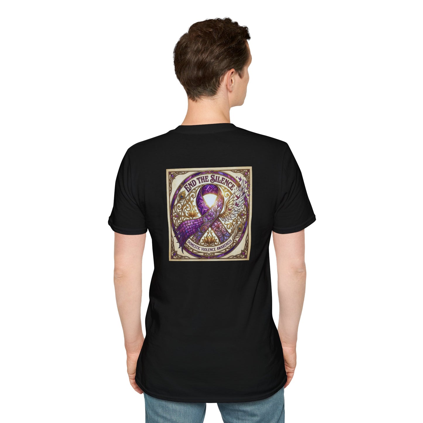 T-Shirt: "End the Silence" Domestic Violence Awareness Support