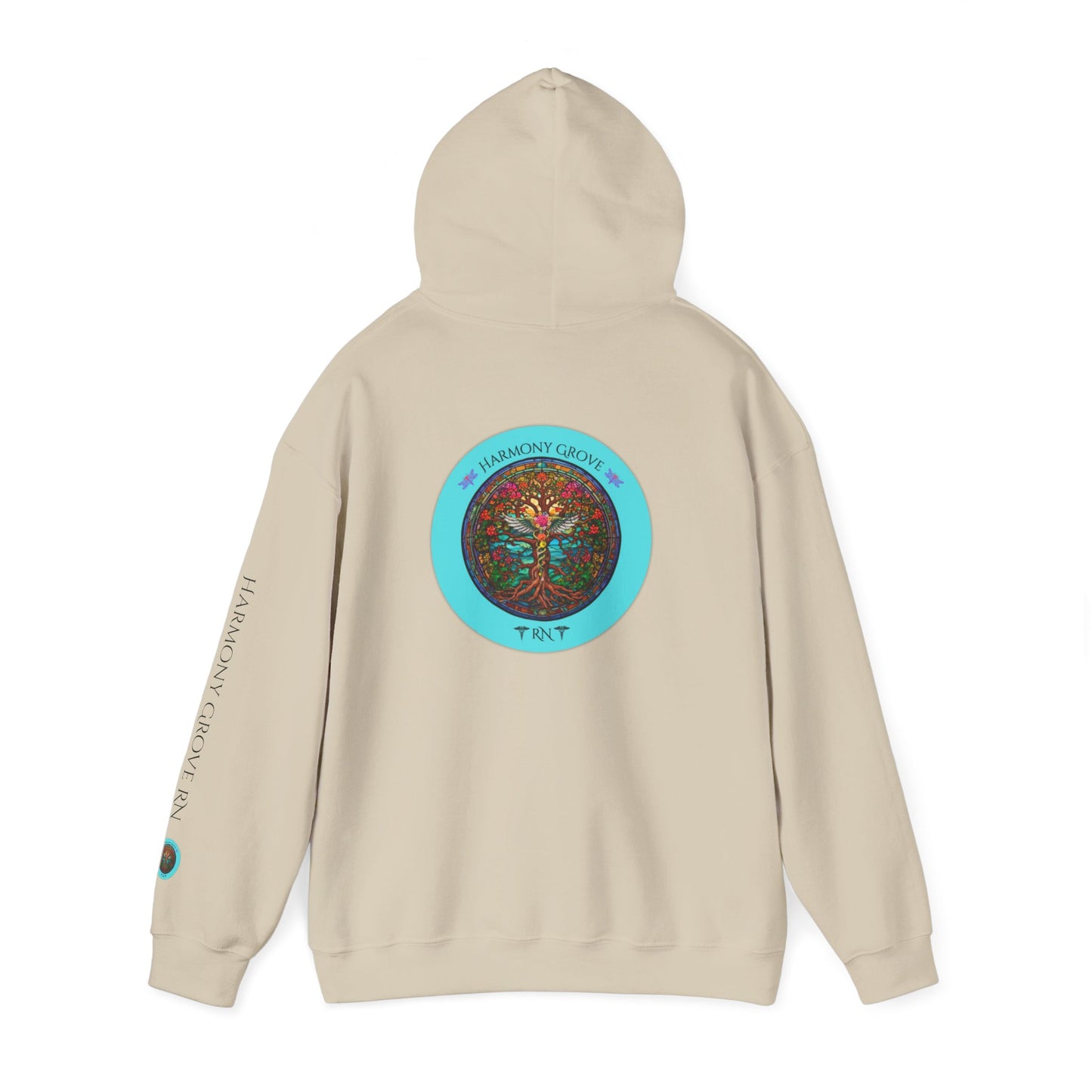 Pullover Hoodie: Harmony Grove RN