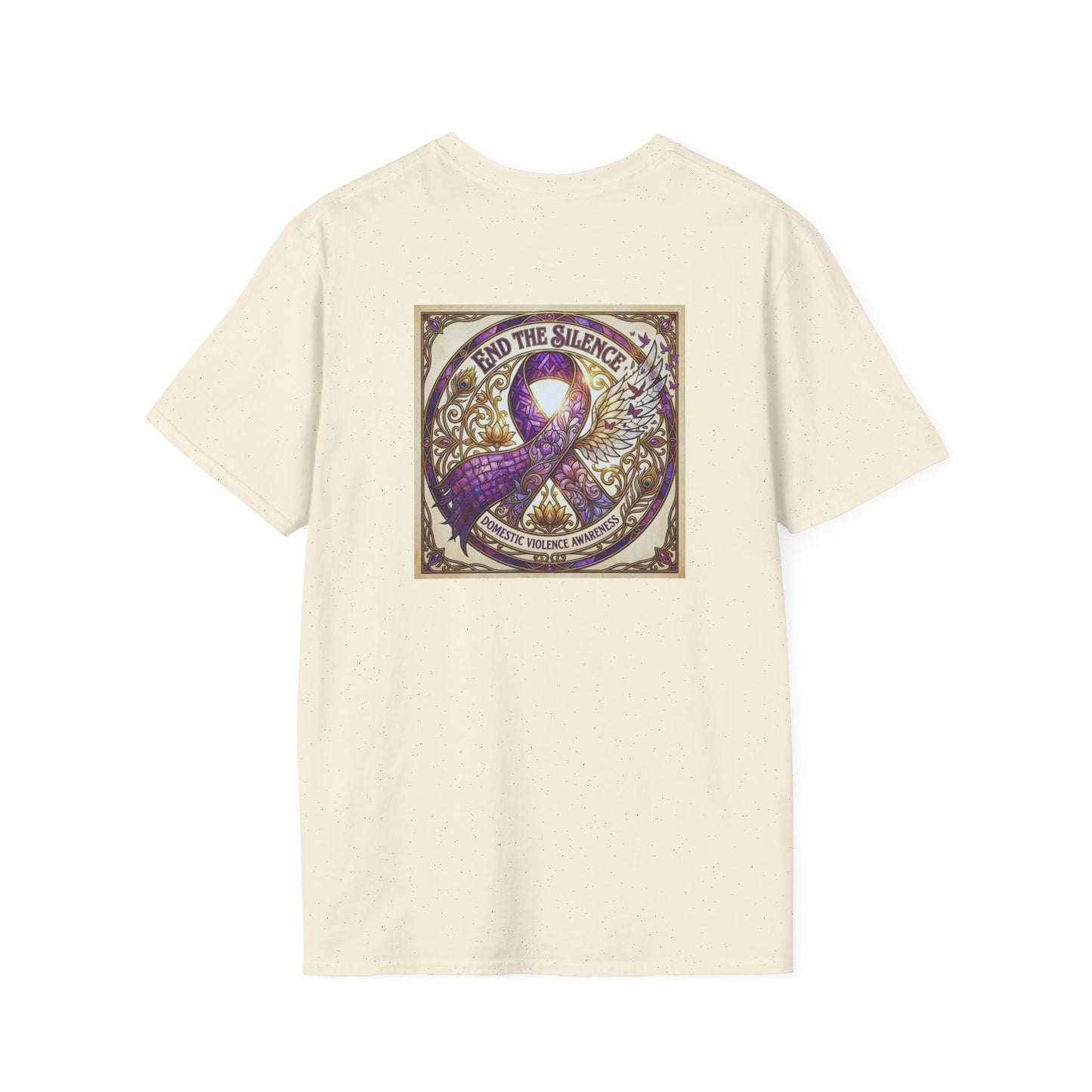 T-Shirt: "End the Silence" Domestic Violence Awareness Support