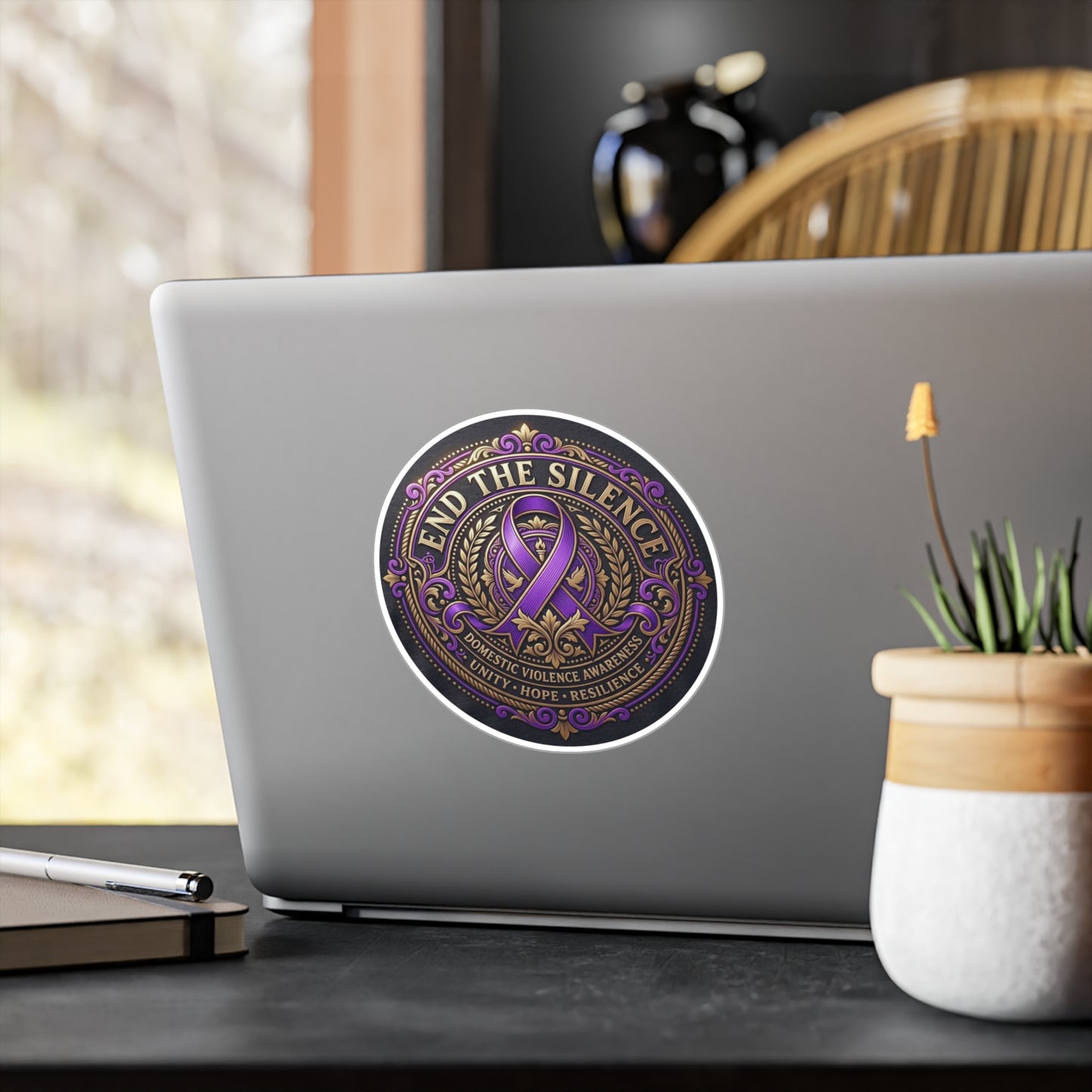 All-Weather Vinyl Decal: Domestic Violence Awareness
