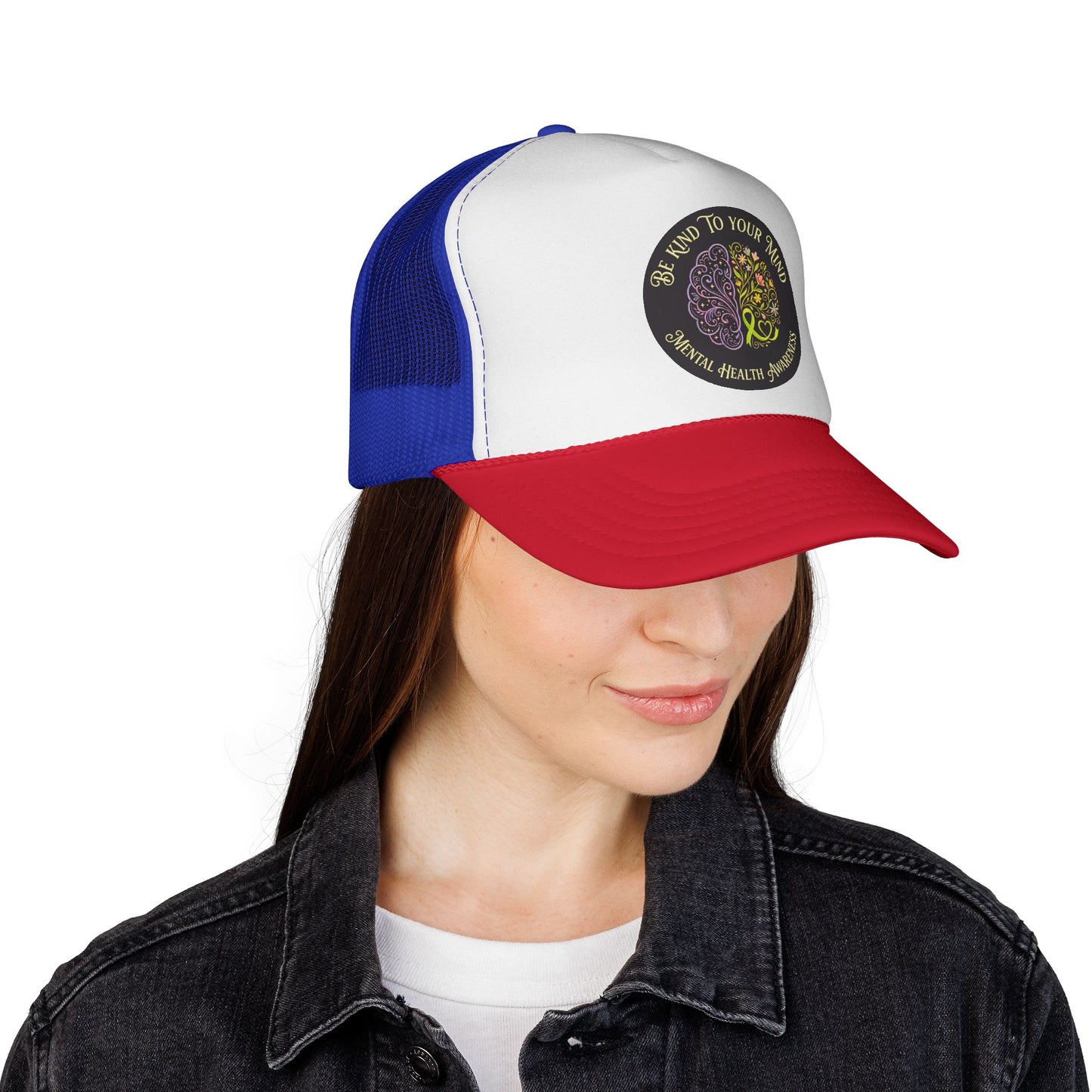 Trucker Hat: "Be Kind to Your Mind" Mental Health Awareness
