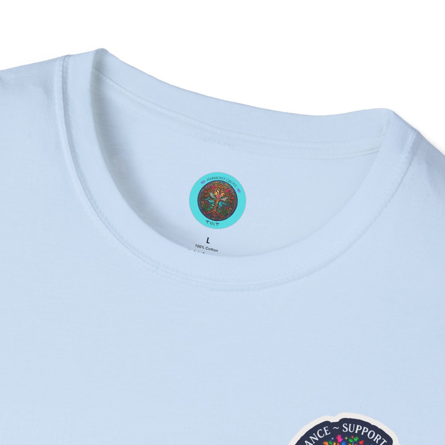 T-Shirt: "Autism Awareness" Rainbow Tree