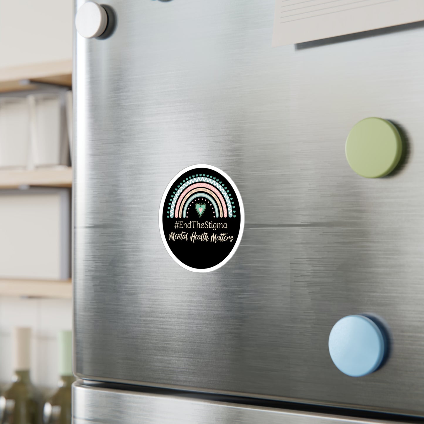 All-Weather Vinyl Decal: #EndTheStigma Onyx