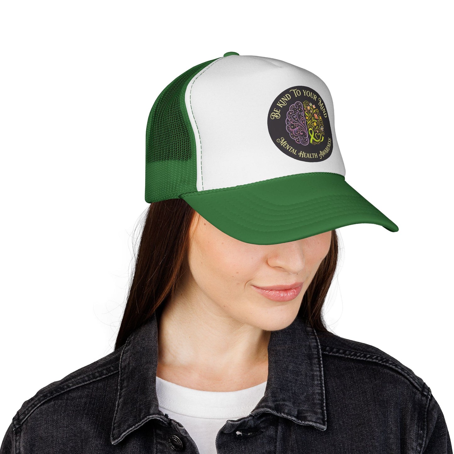Trucker Hat: "Be Kind to Your Mind" Mental Health Awareness