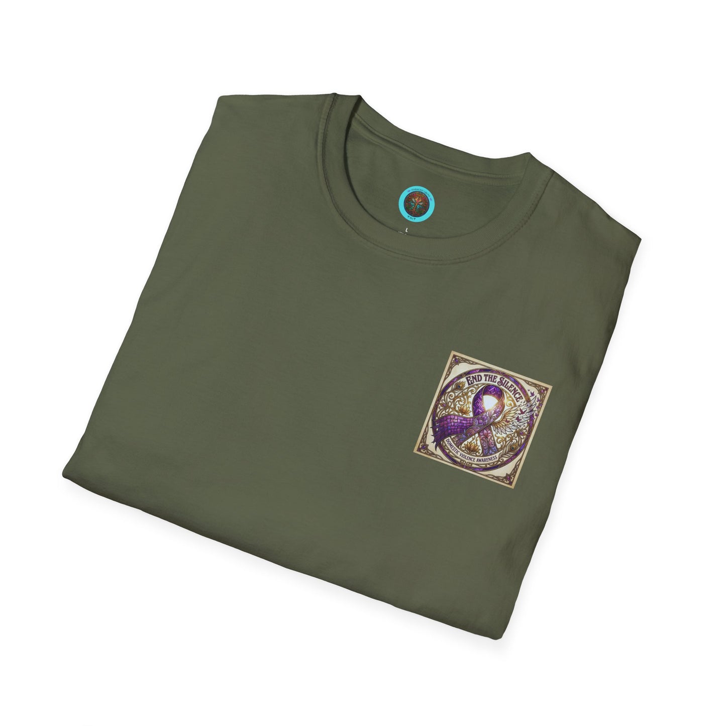 T-Shirt: "End the Silence" Domestic Violence Awareness Support