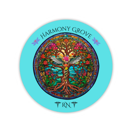 Kiss- Cut Stickers - Harmony Grove RN, Mental Health Support