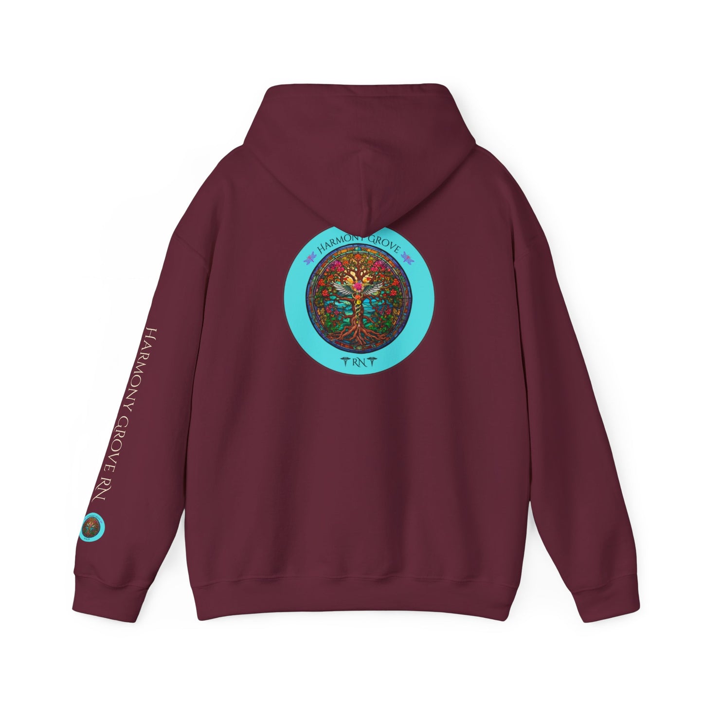 Pullover Hoodie: Harmony Grove RN
