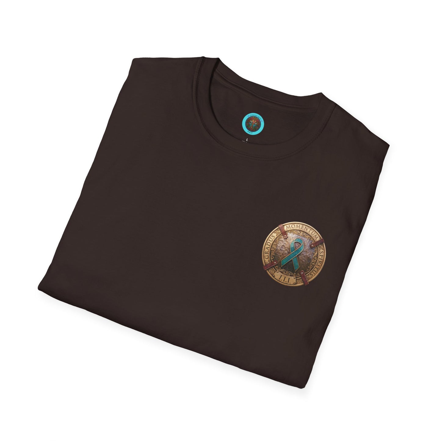 T-Shirt: "PTSD Awareness" Teal Ribbon Support