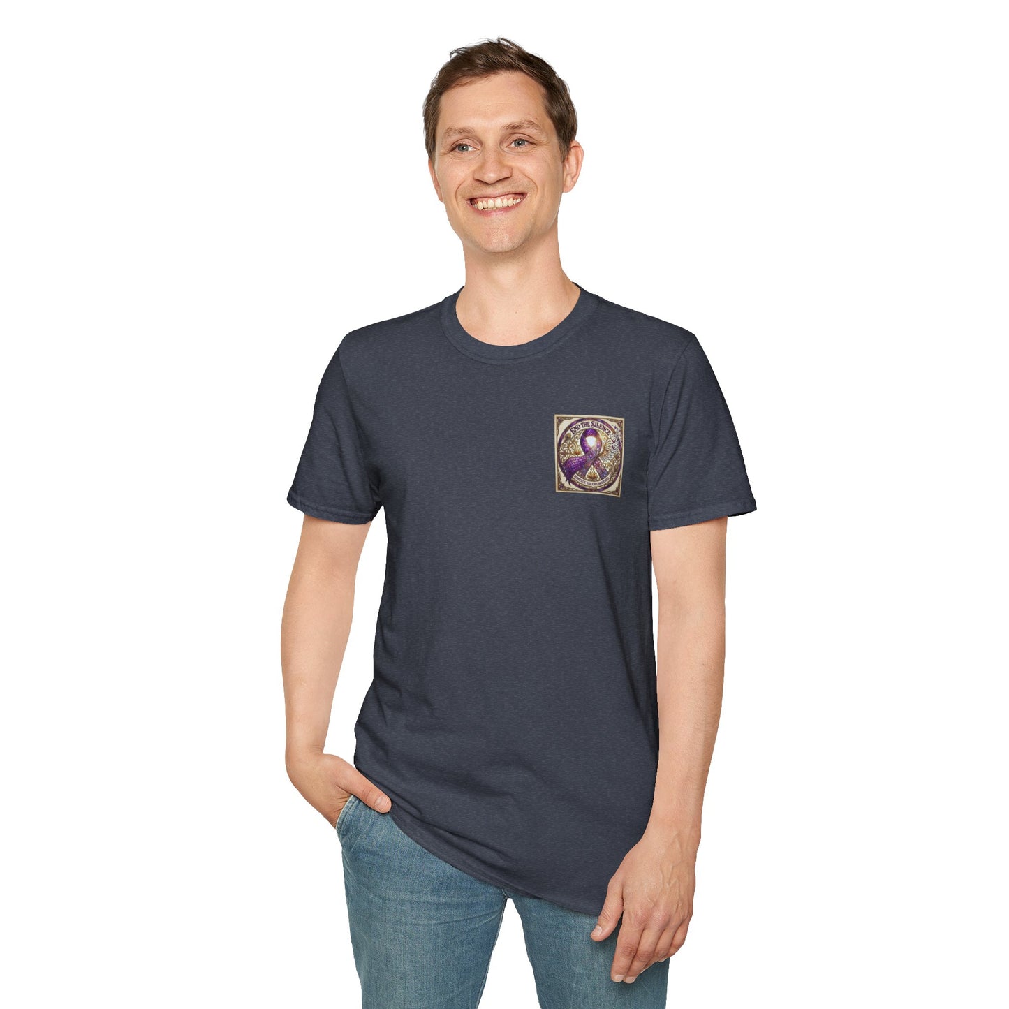 T-Shirt: "End the Silence" Domestic Violence Awareness Support