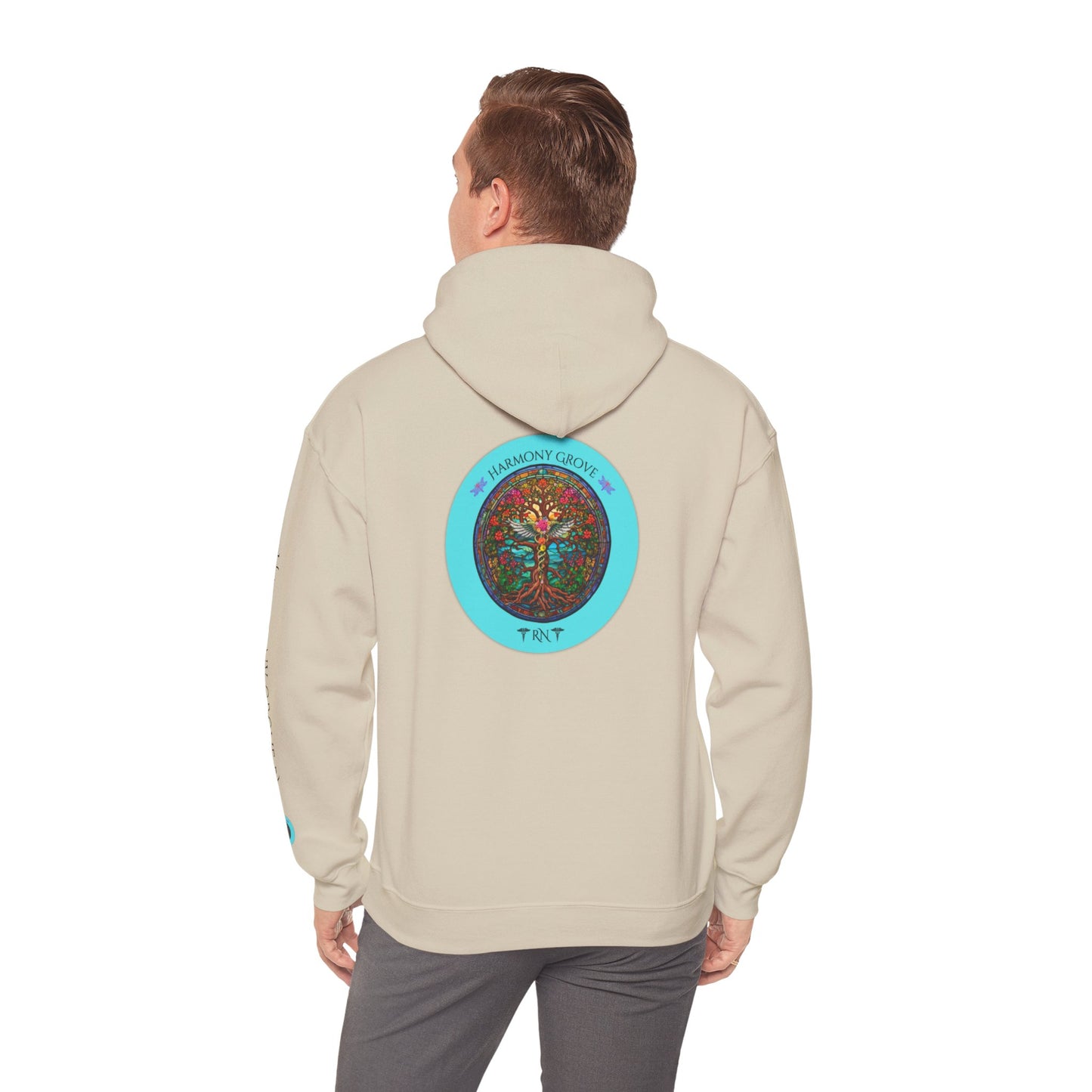 Pullover Hoodie: Harmony Grove RN