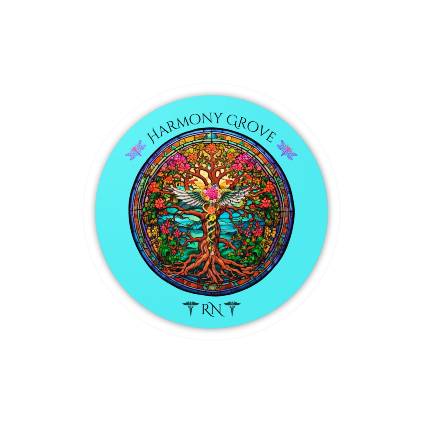 All-Weather Vinyl Decal Harmony Grove Tree of Life