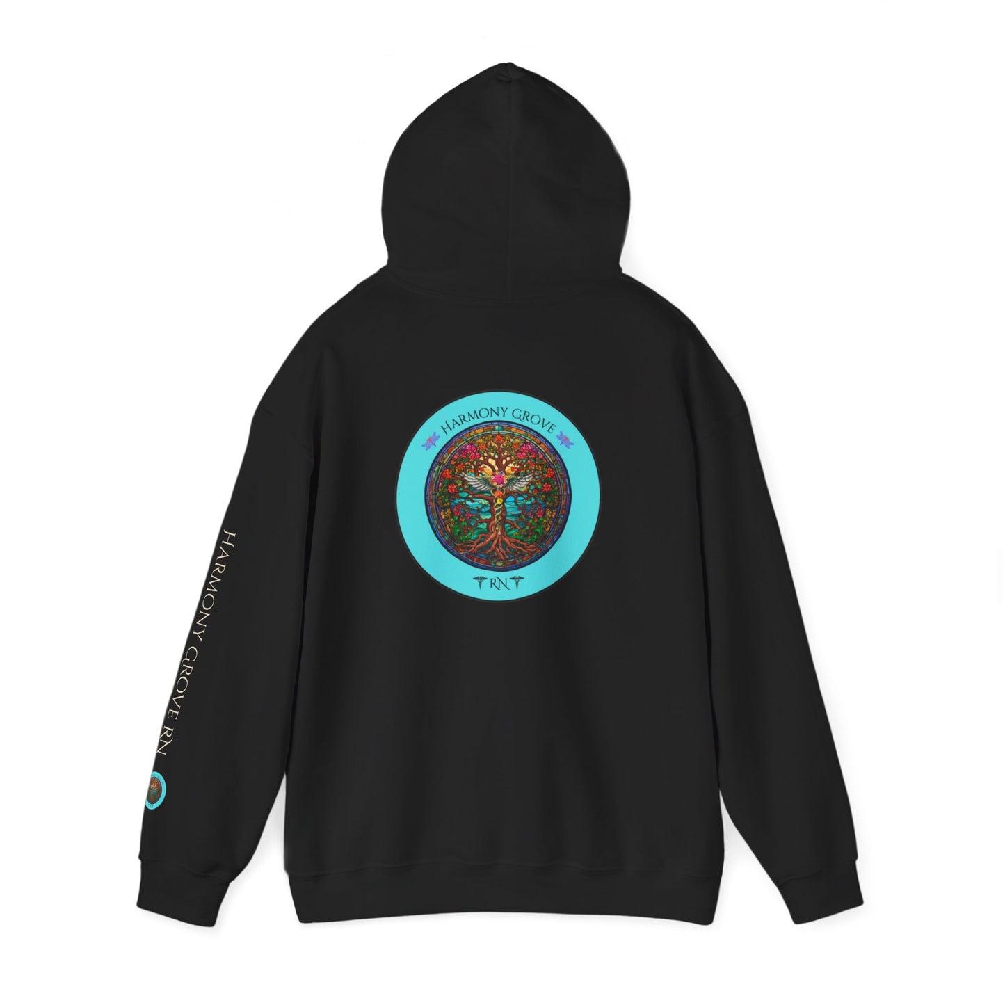 Pullover Hoodie: Harmony Grove RN