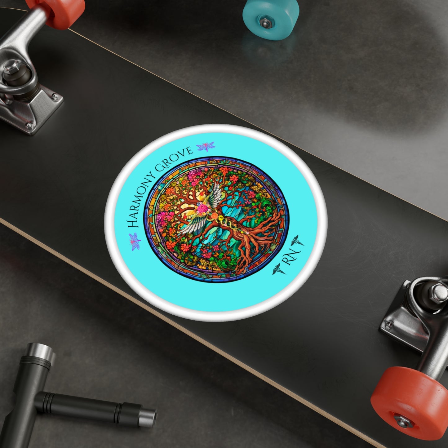 All-Weather Vinyl Decal Harmony Grove Tree of Life