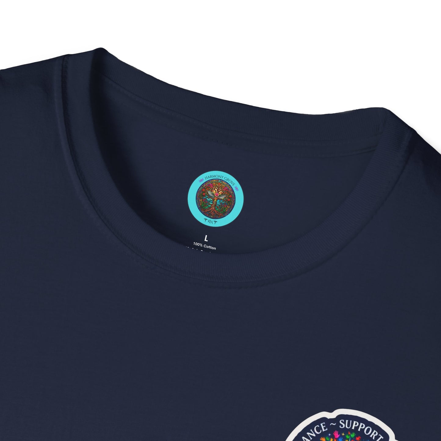 T-Shirt: "Autism Awareness" Rainbow Tree