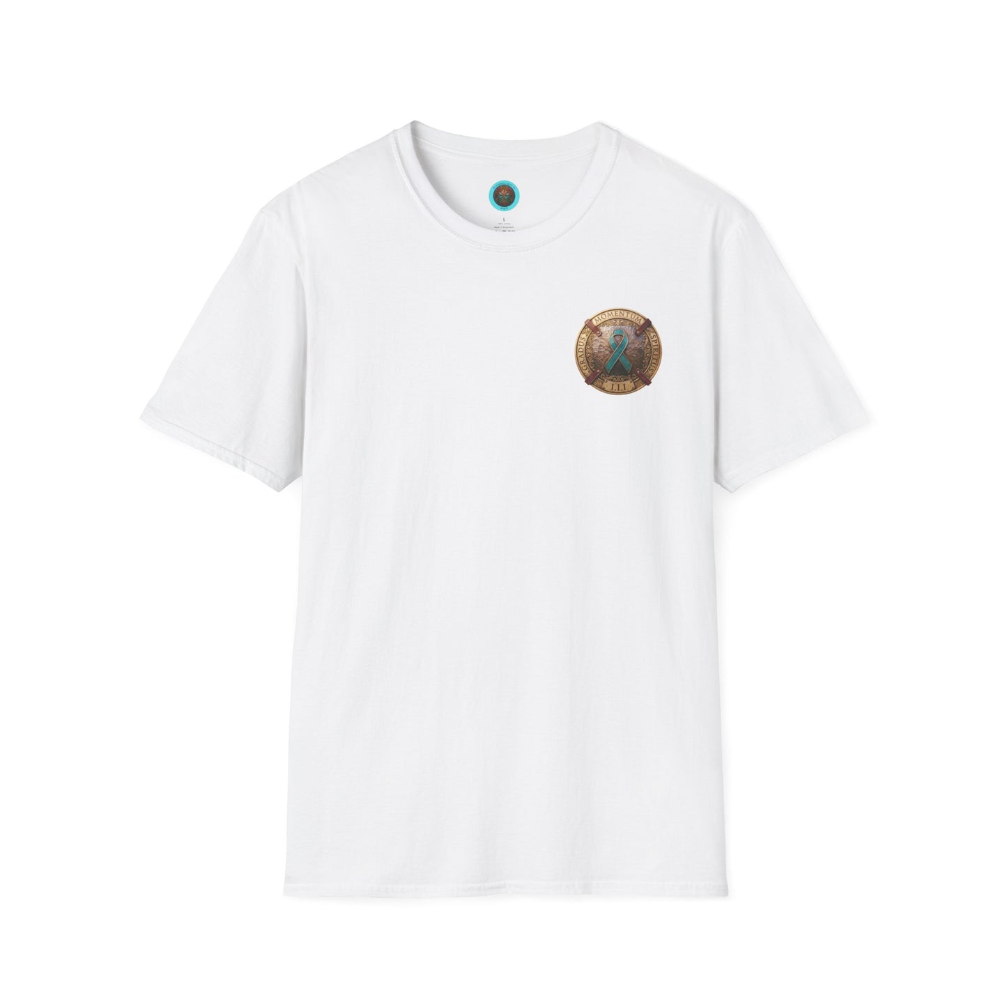 T-Shirt: "PTSD Awareness" Teal Ribbon Support