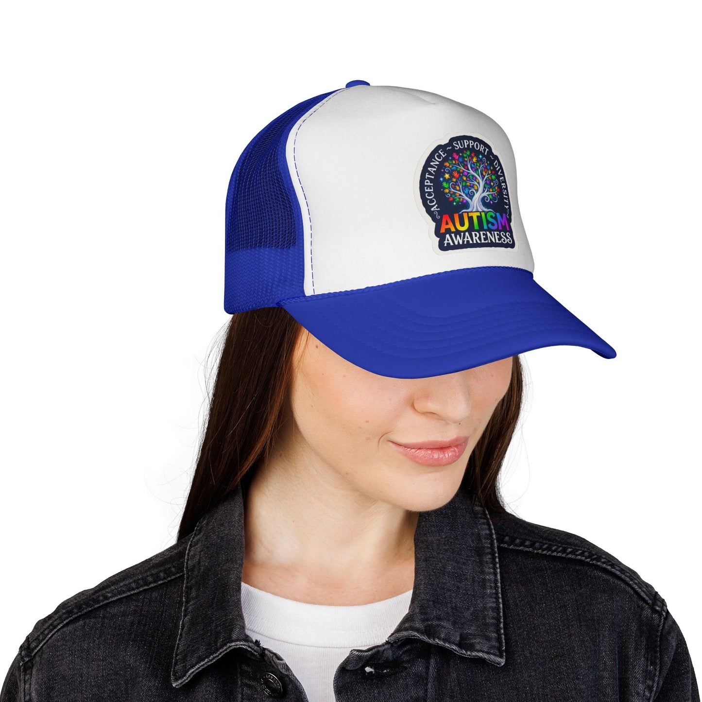 Trucker Cap: "Acceptance • Support • Diversity" Autism Awareness