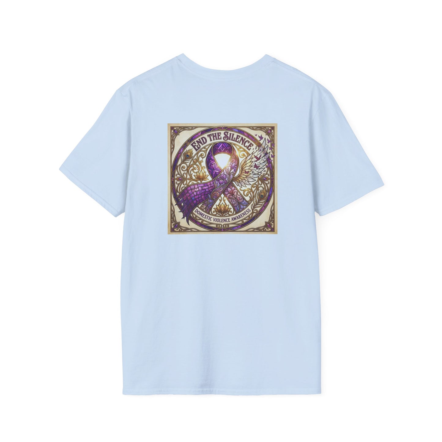 T-Shirt: "End the Silence" Domestic Violence Awareness Support