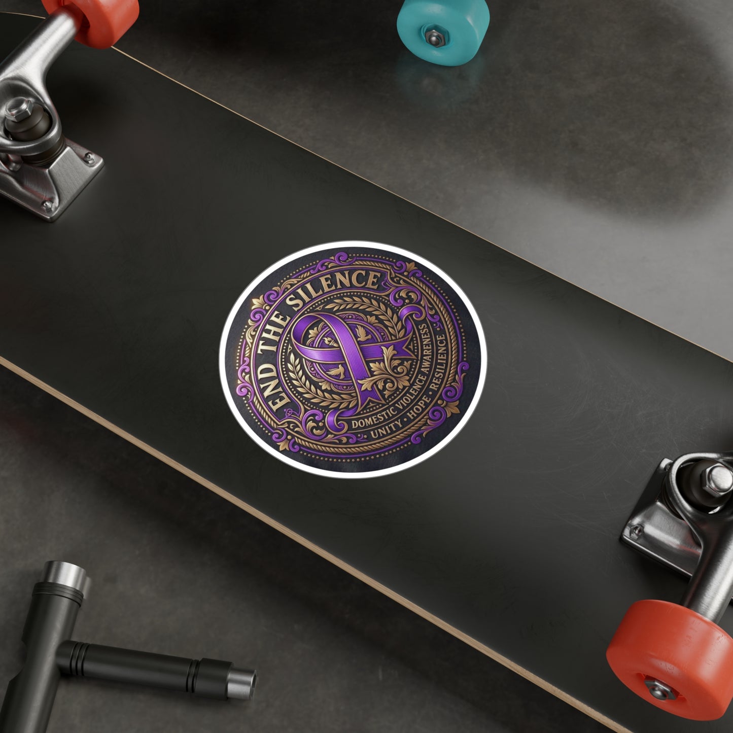 All-Weather Vinyl Decal: Domestic Violence Awareness
