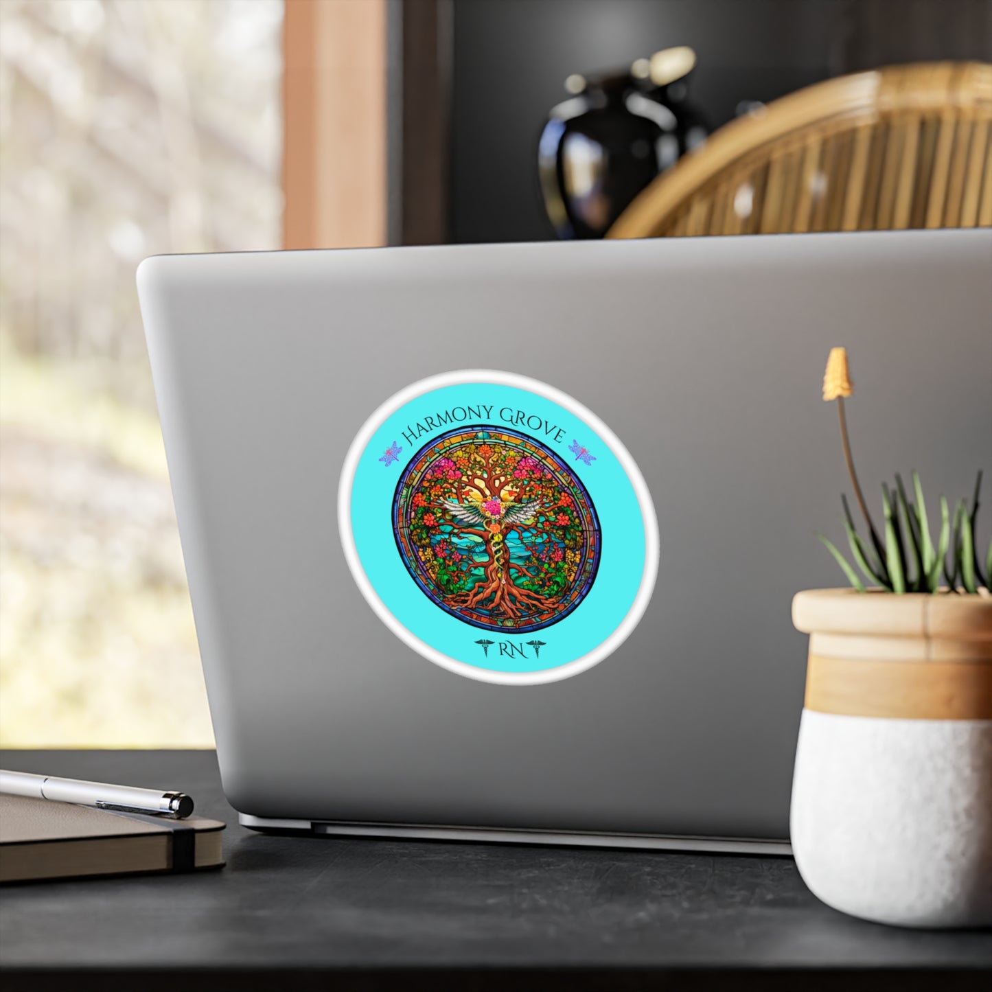 All-Weather Vinyl Decal Harmony Grove Tree of Life