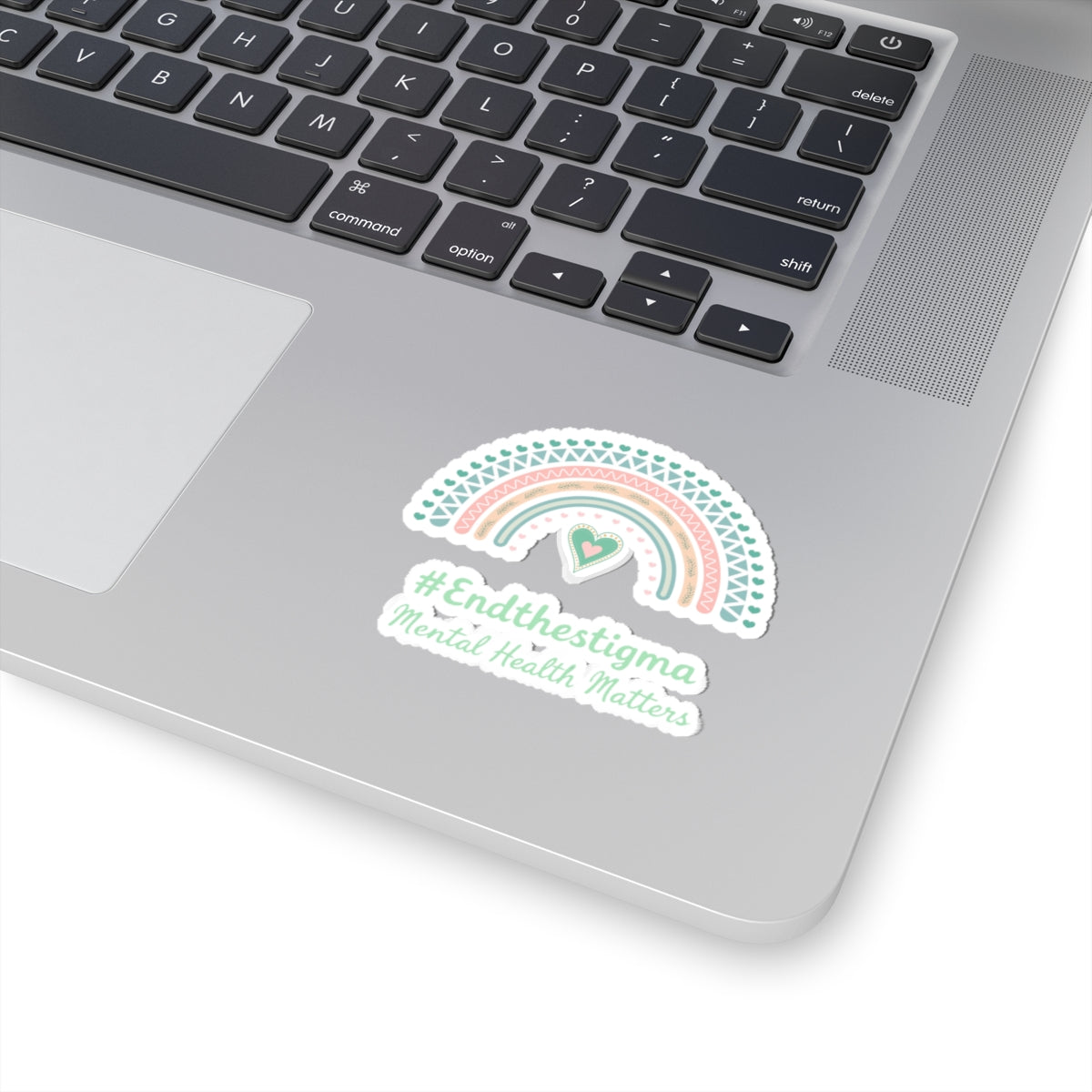 Kiss-Cut Sticker: Mental Health Matters #EndtheStigma Design