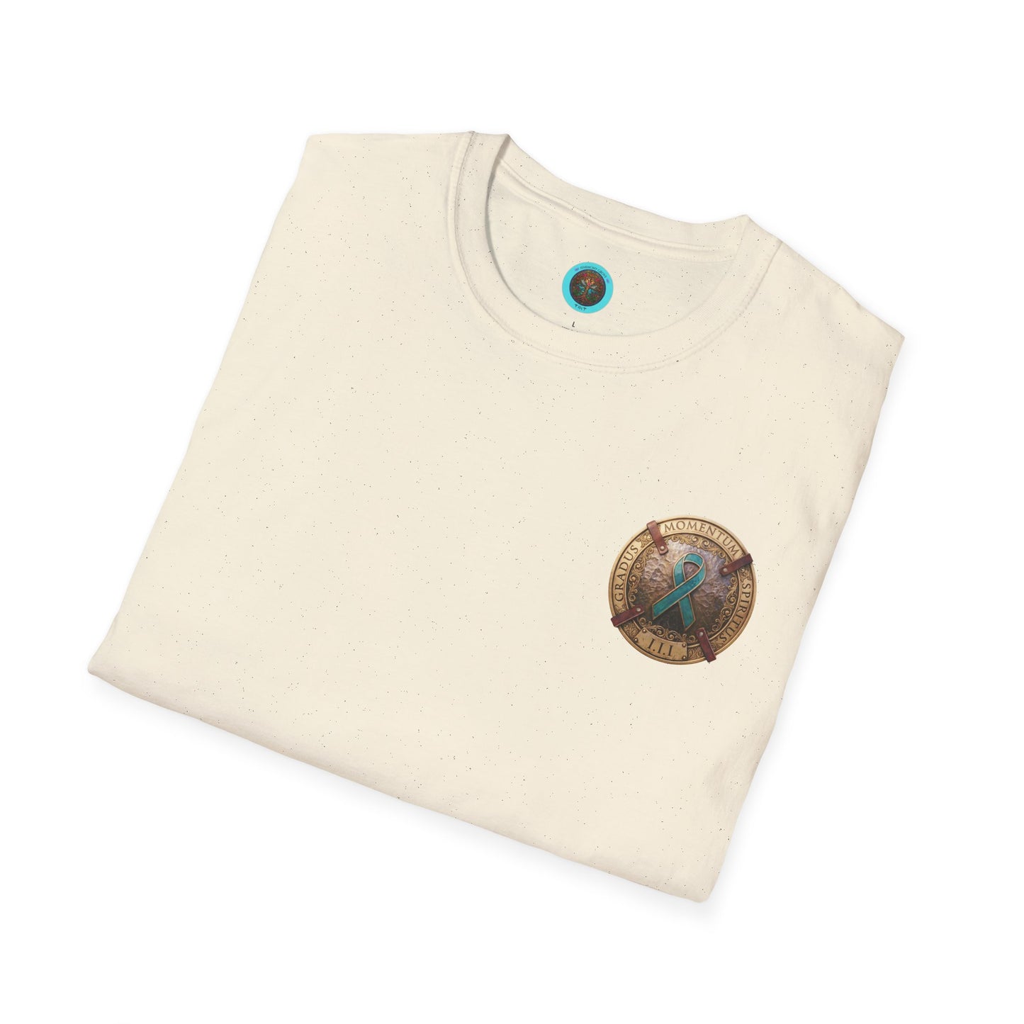 T-Shirt: "PTSD Awareness" Teal Ribbon Support