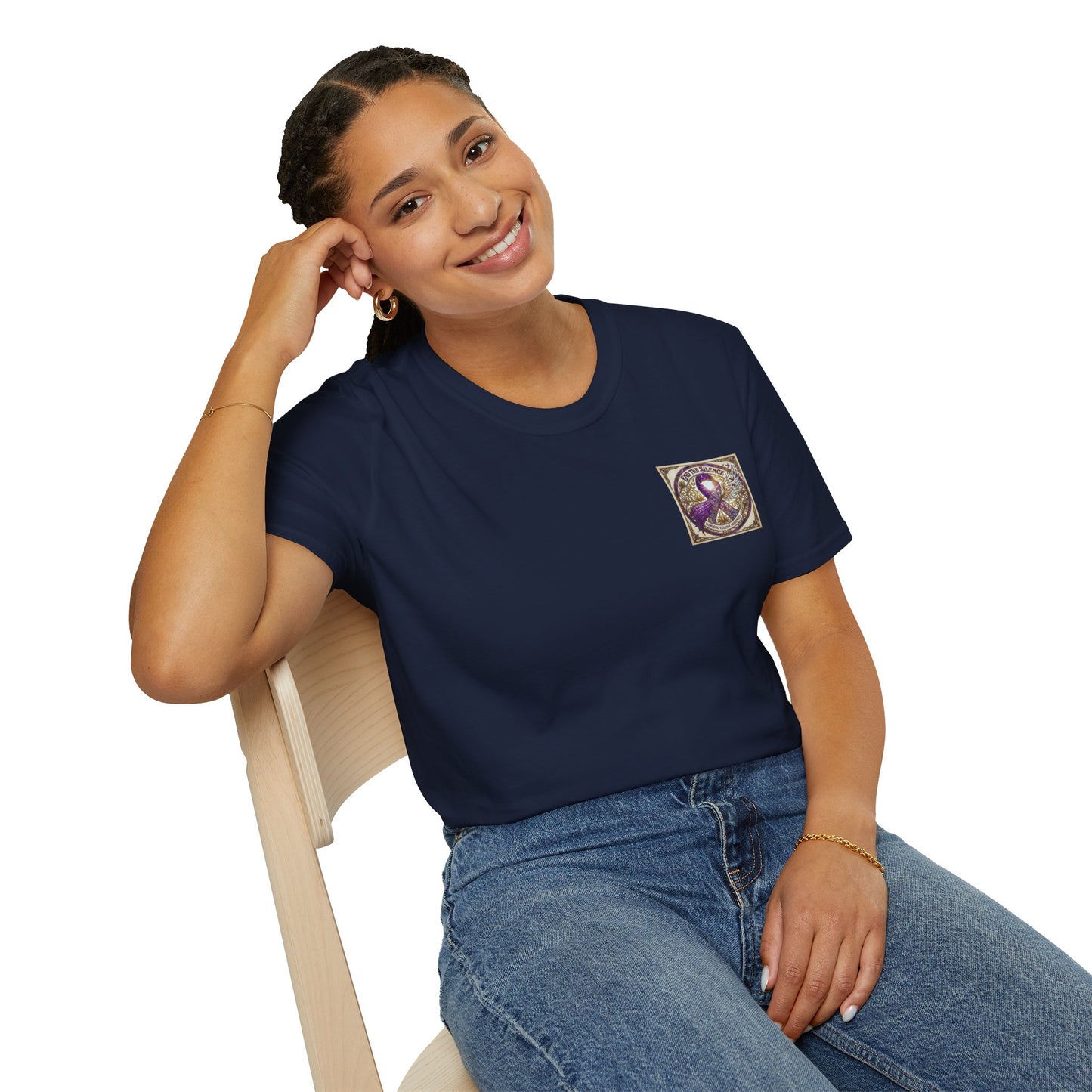 T-Shirt: "End the Silence" Domestic Violence Awareness Support